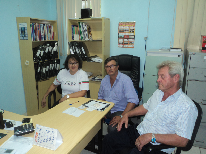 PREFEITO E VICE ACOMPANHAM SEMANALMENTE SEU SECRETARIADO.